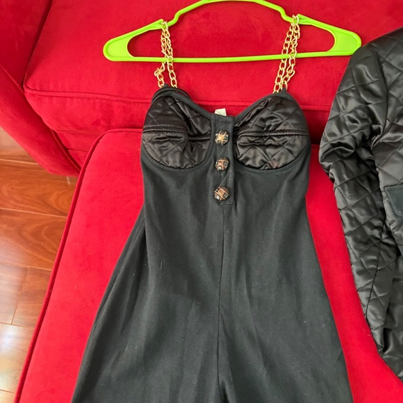Vintage 90s jumpsuit with matching Bolero Jacket - Picture 4 of 5